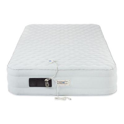 AeroBed® Luxury Pillow Top Full 16-Inch Air Mattress in White -Full