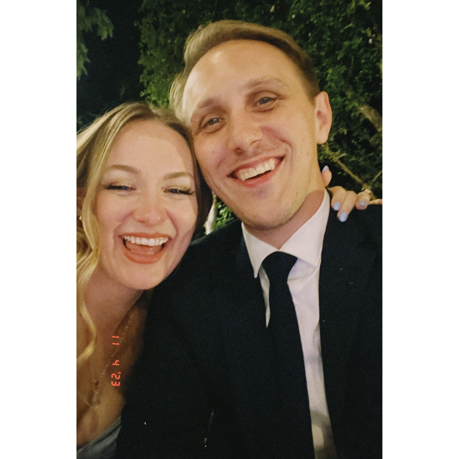 At Lucia and Nicole's wedding! October 2023
