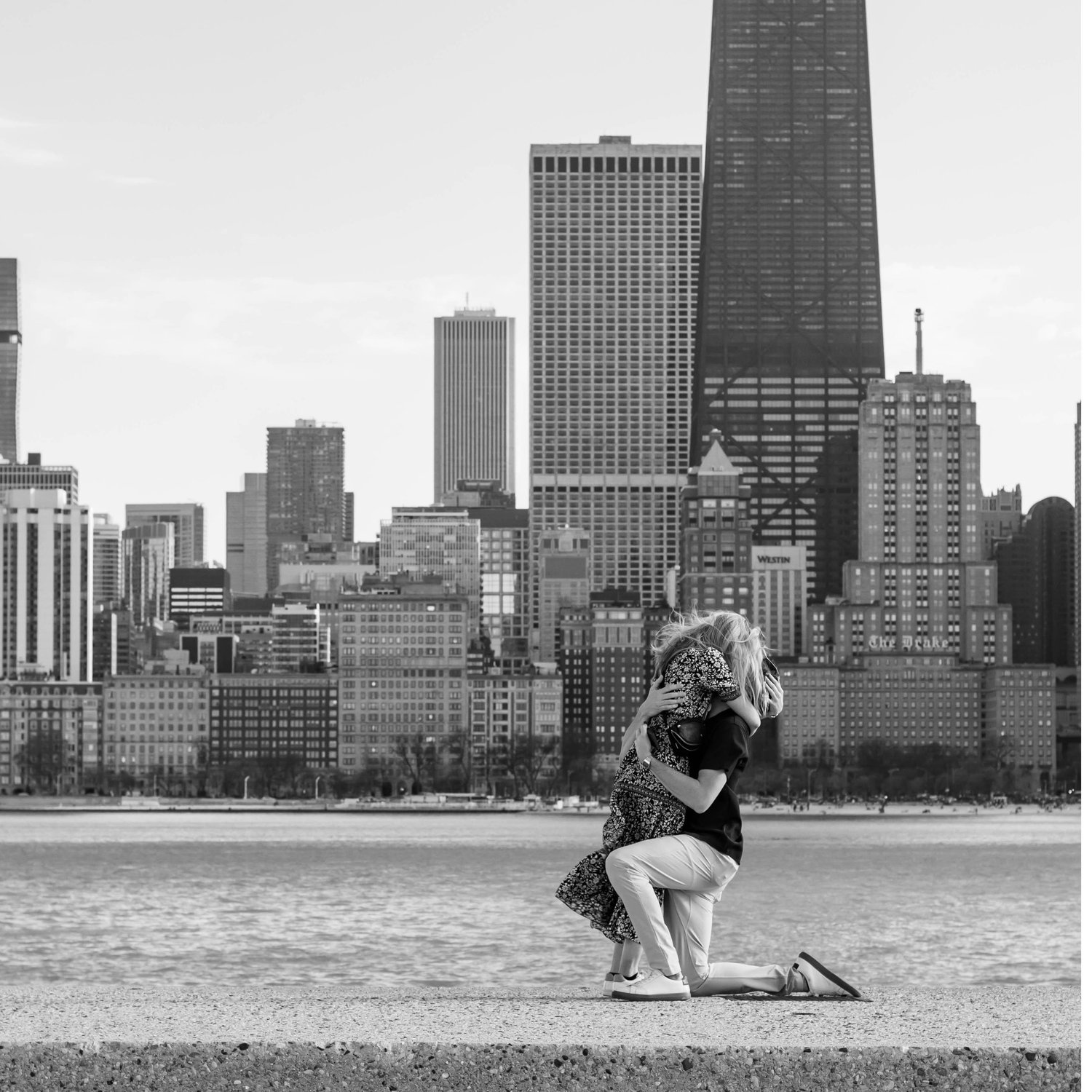 Our engagement at North Ave Beach!
