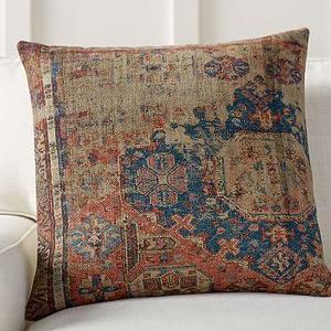 Navin Print Pillow Cover, 22", Multi