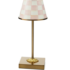 Rosy Check LED Rechargeable Cafe Table Lamp