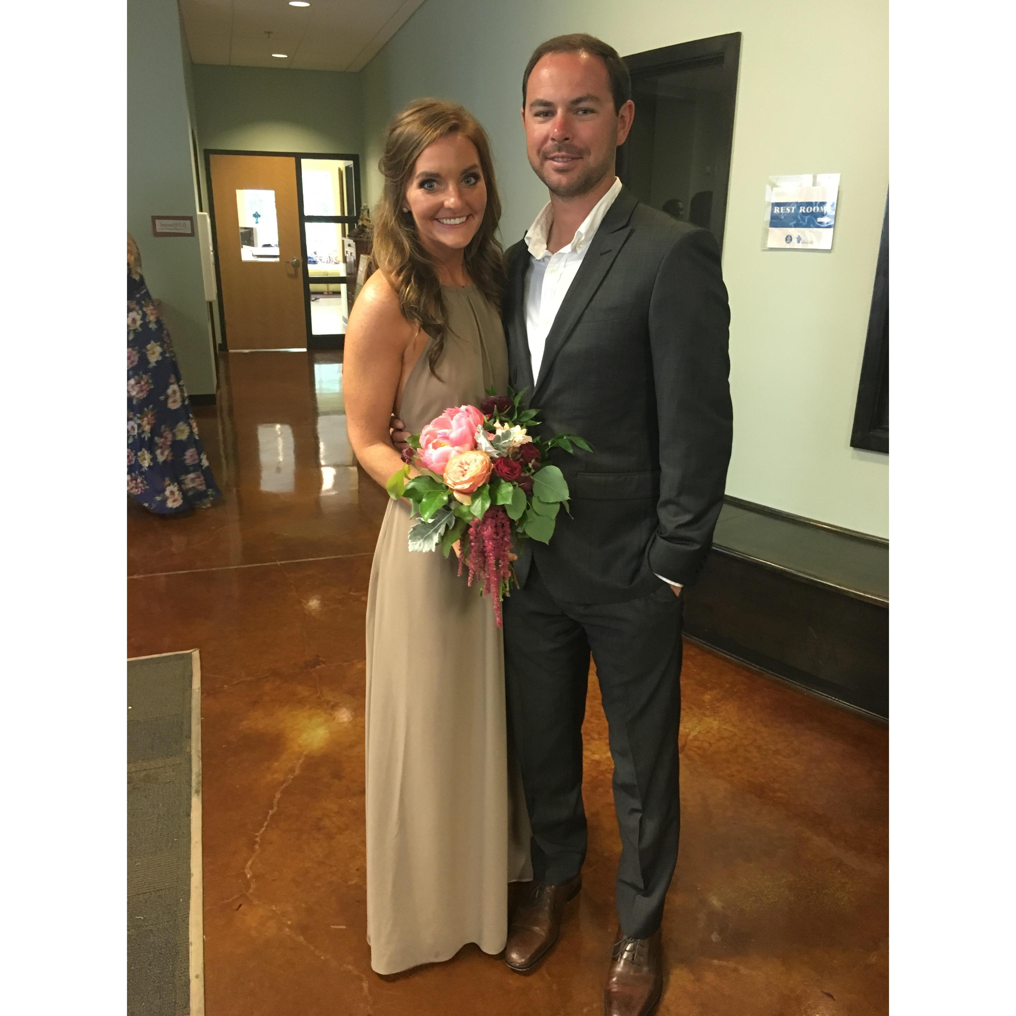 Kenzie's wedding: April 2017