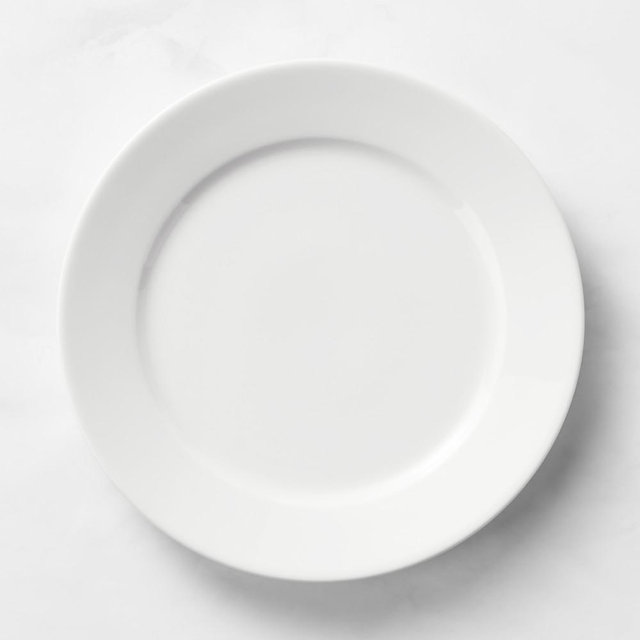 Apilco Tradition Porcelain Dinner Plates, Set of 8