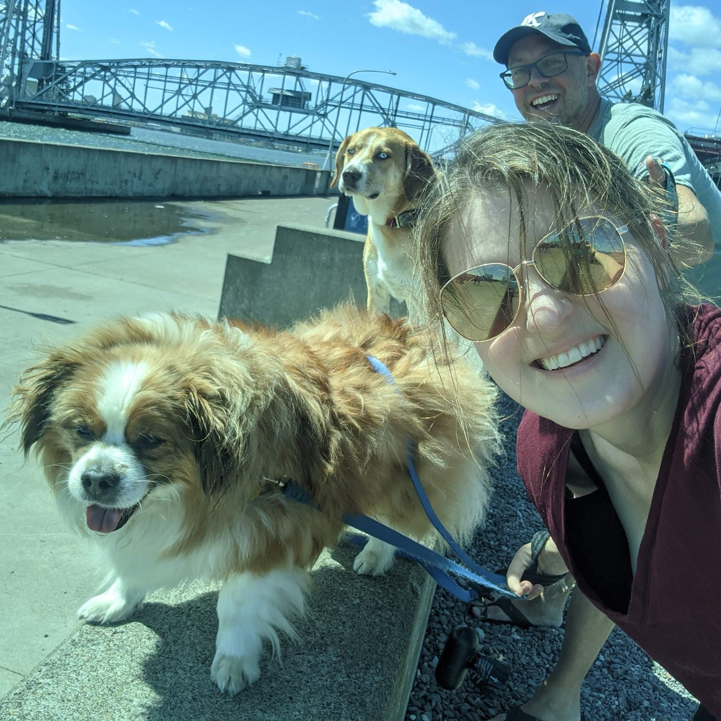 August 2021- Duluth, Minnesota with Ducky and Clara