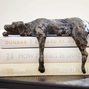 Lazy Dog Sculpture