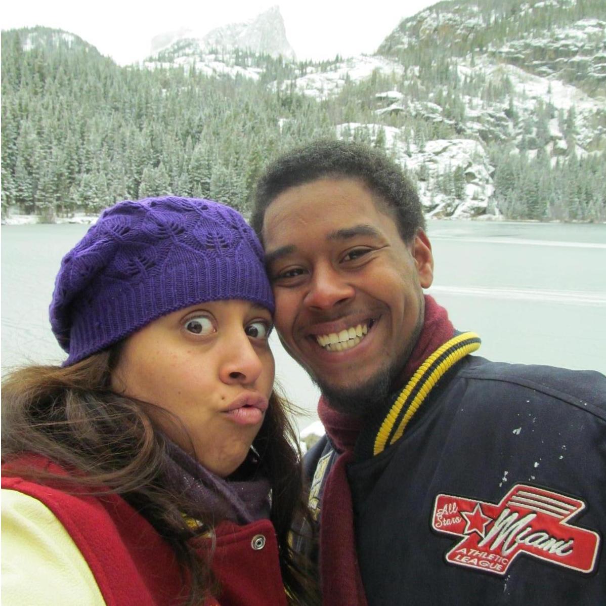 Our first time stepping foot in Colorado before we moved there in 2013!