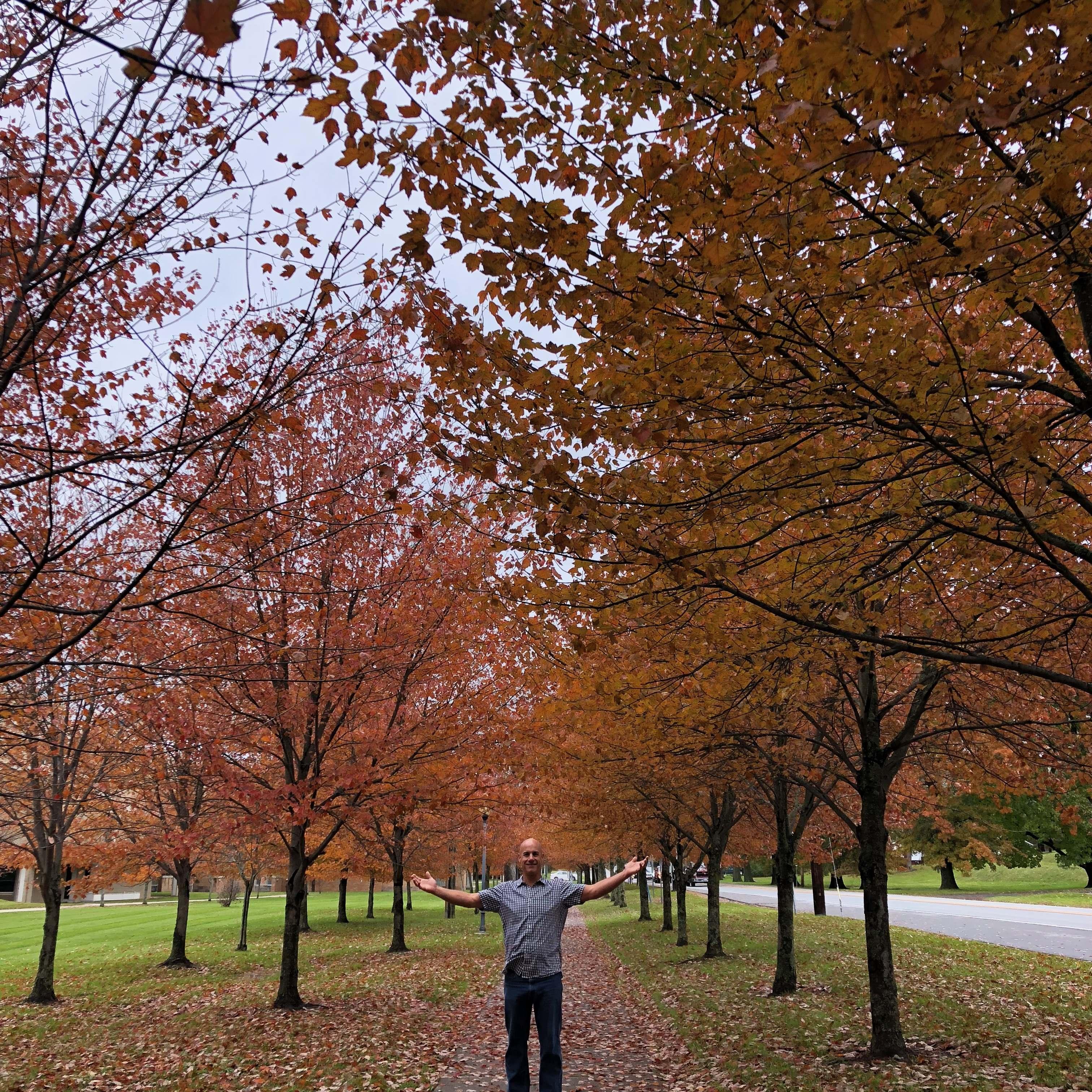 Leaf-peeping in upstate New York
