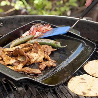 Flame Friendly Ceramic Plancha Dish