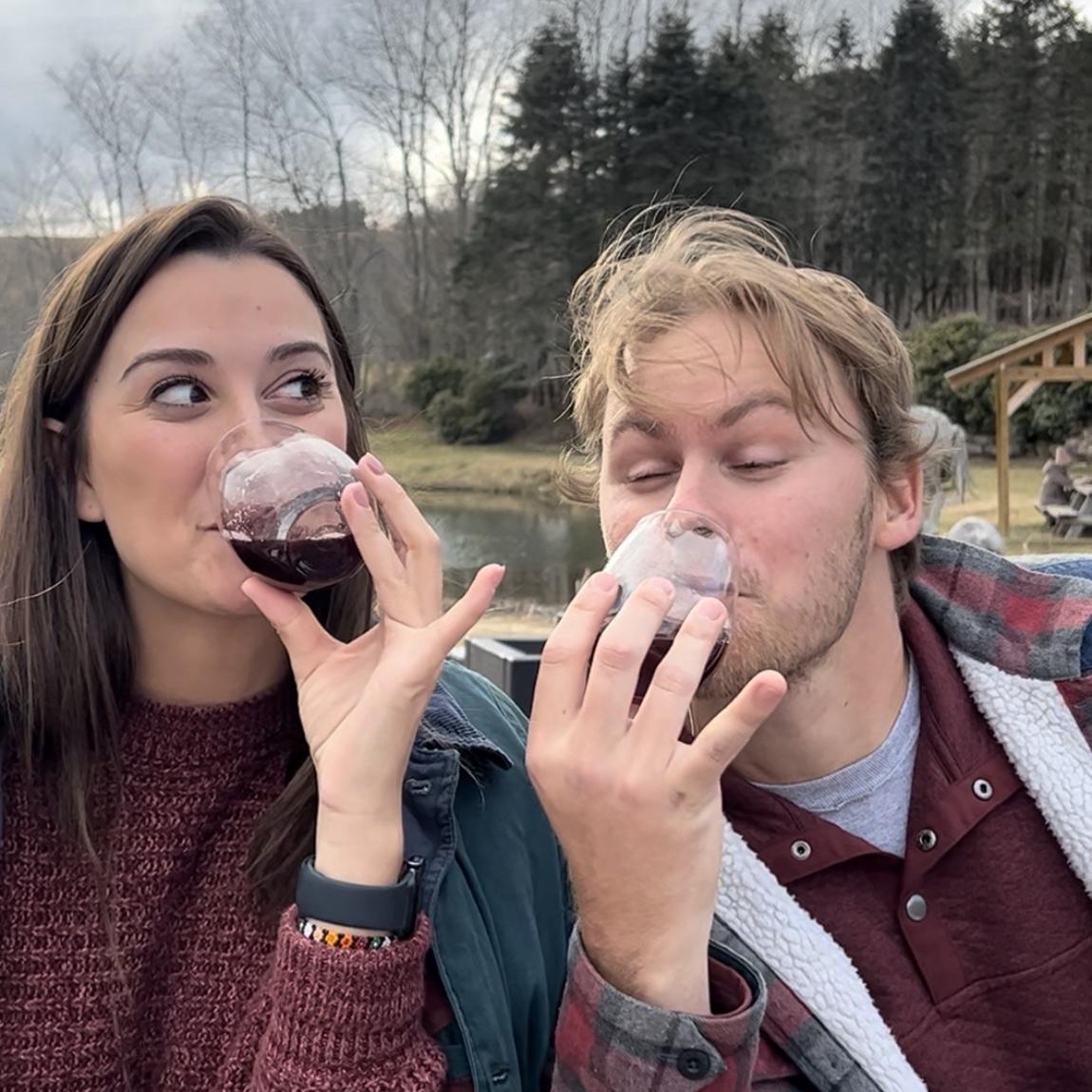 Wine tasting in North Carolina!