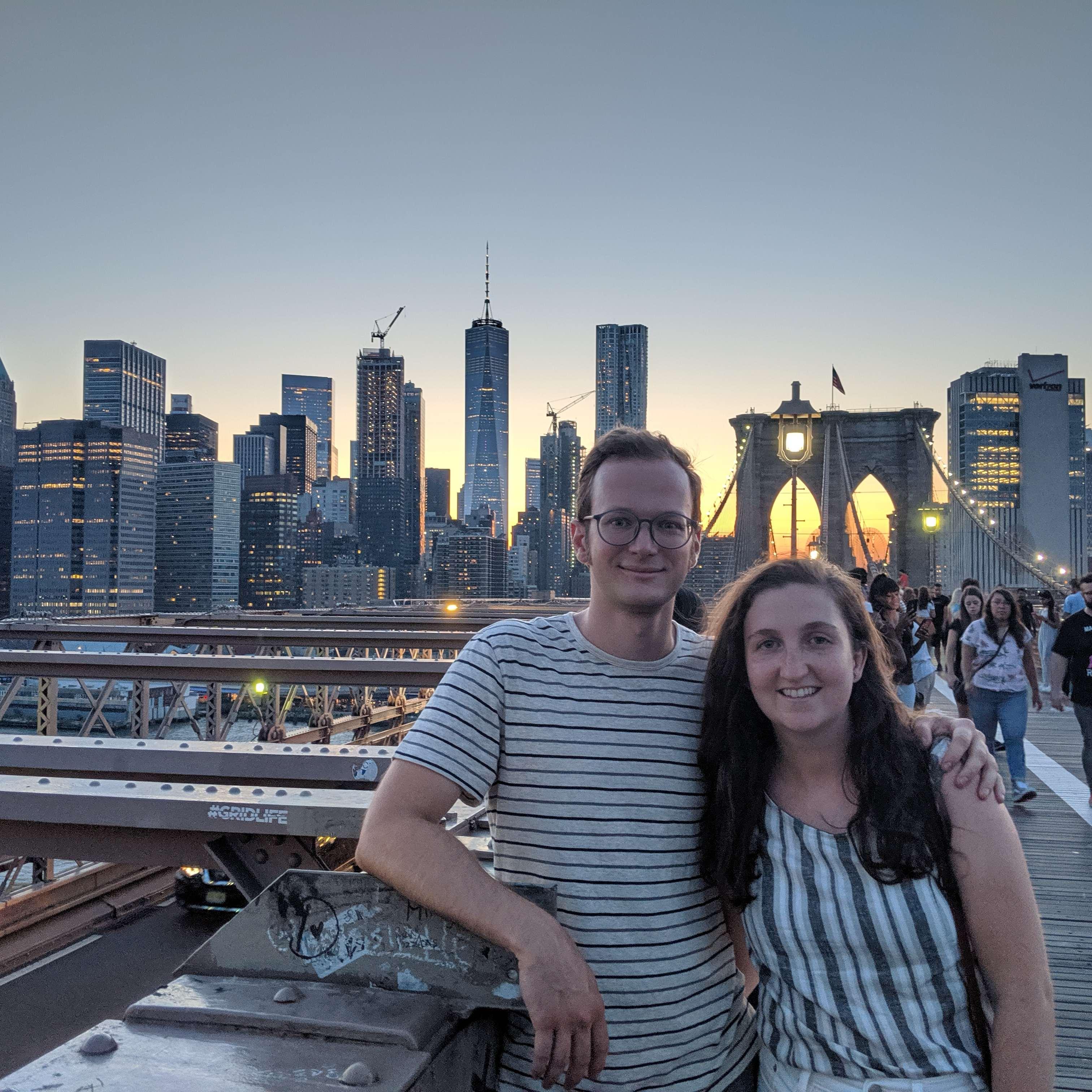 A beautiful summer evening in New York
