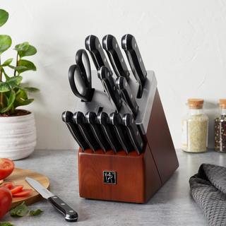Solution 14-Piece Self-Sharpening Knife Block Set