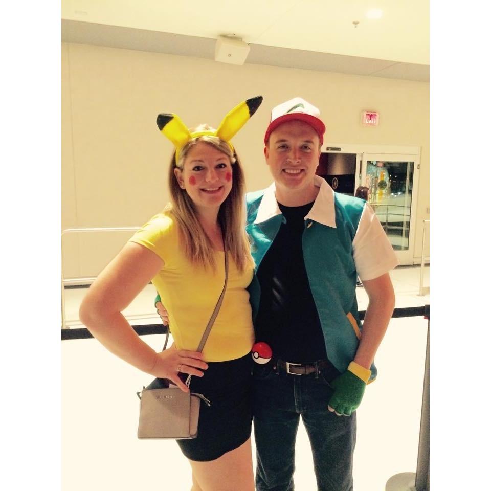 I choose you Pikachu! Another Halloween getup this time in Las Vegas. Ian thought he had to make a serious face as Ash Ketchum in every photo, this is one of maybe two where he was smiling.