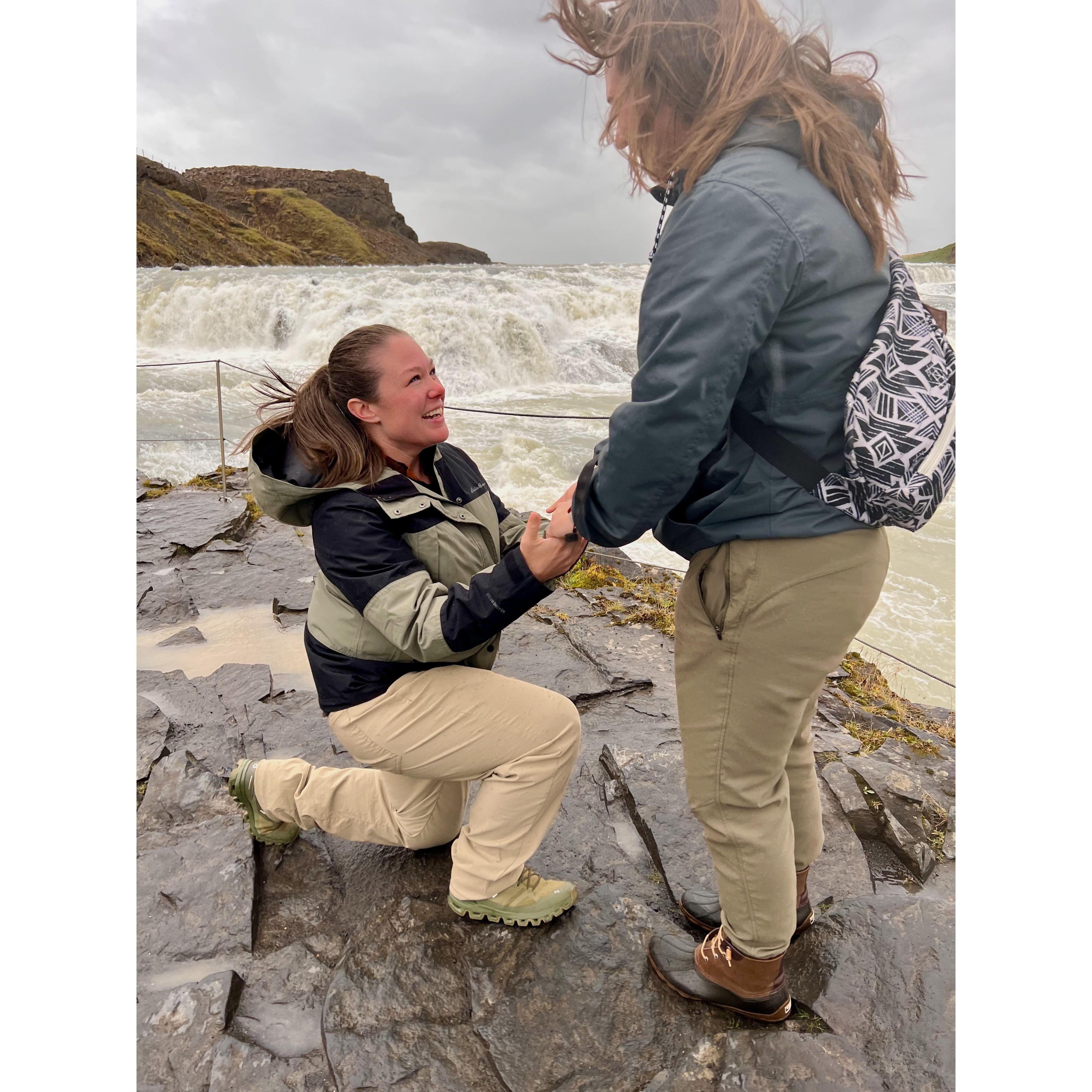 The moment she said YES 
9-10-22