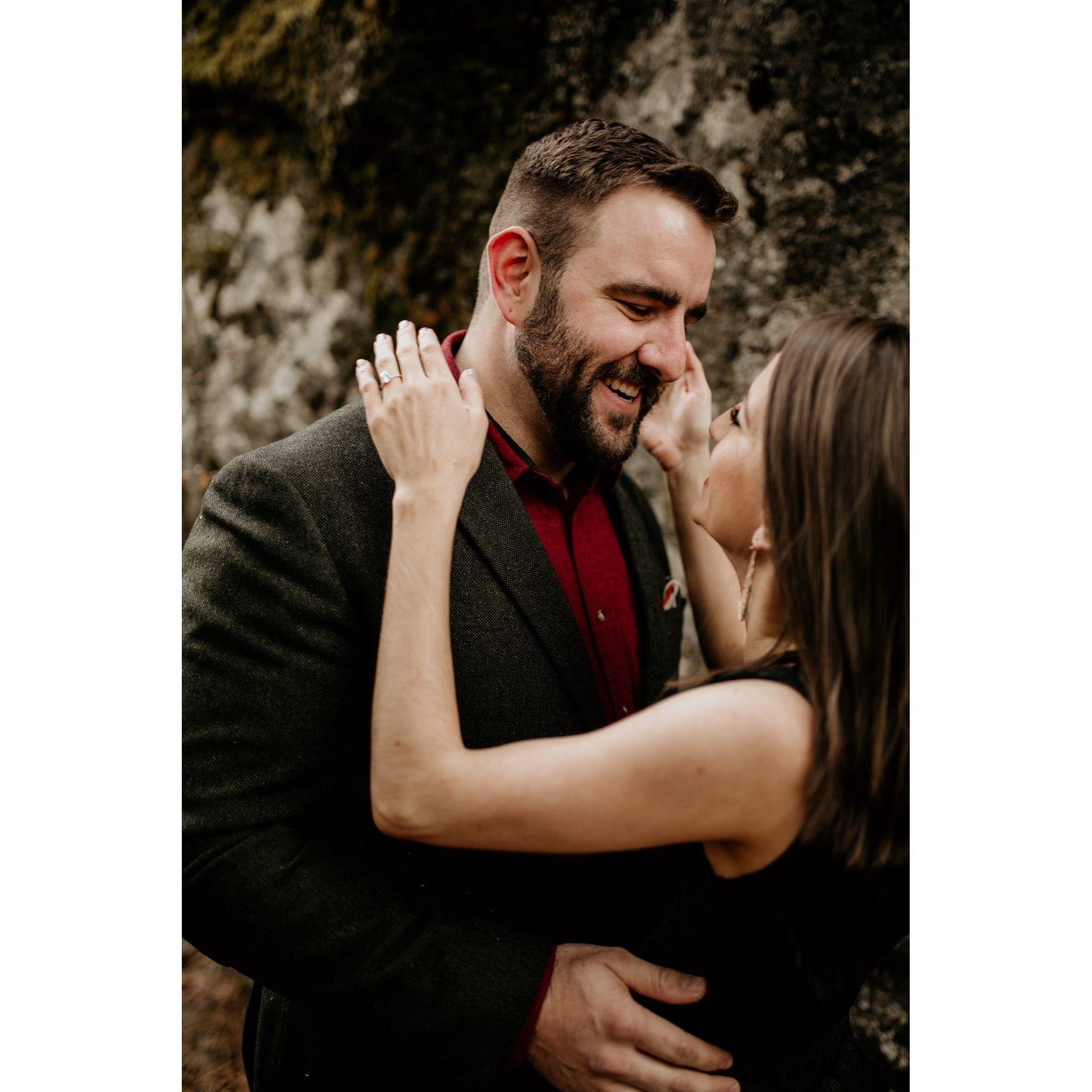 The moment I said YES!!!!!