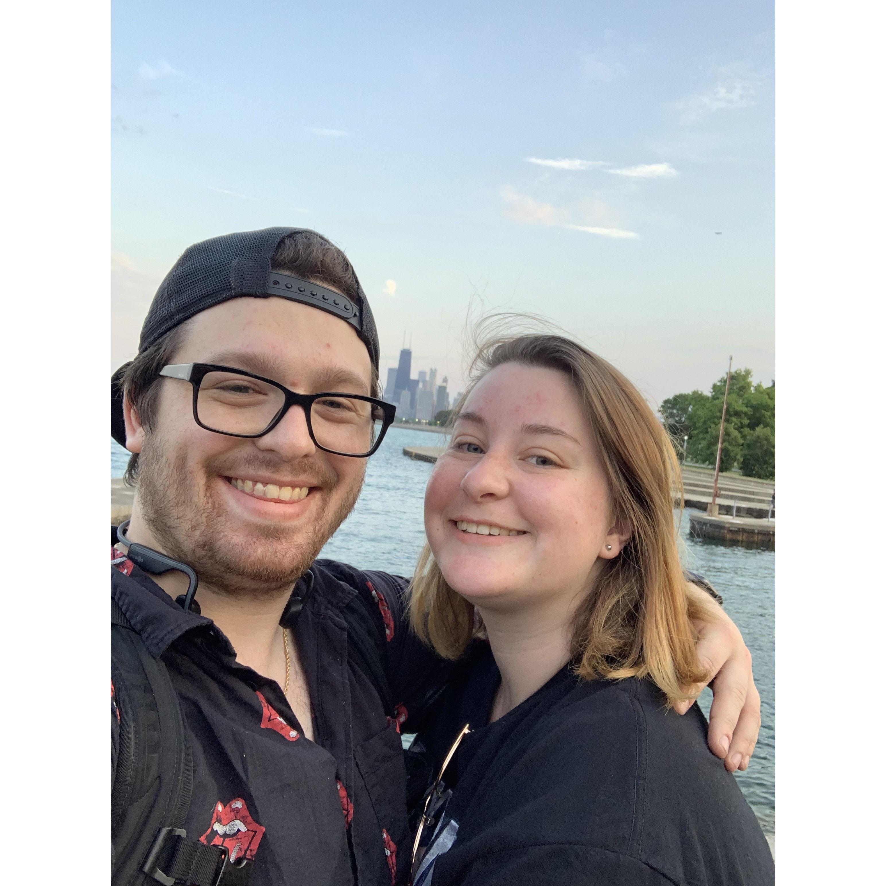 Our first week moving to Chicago!