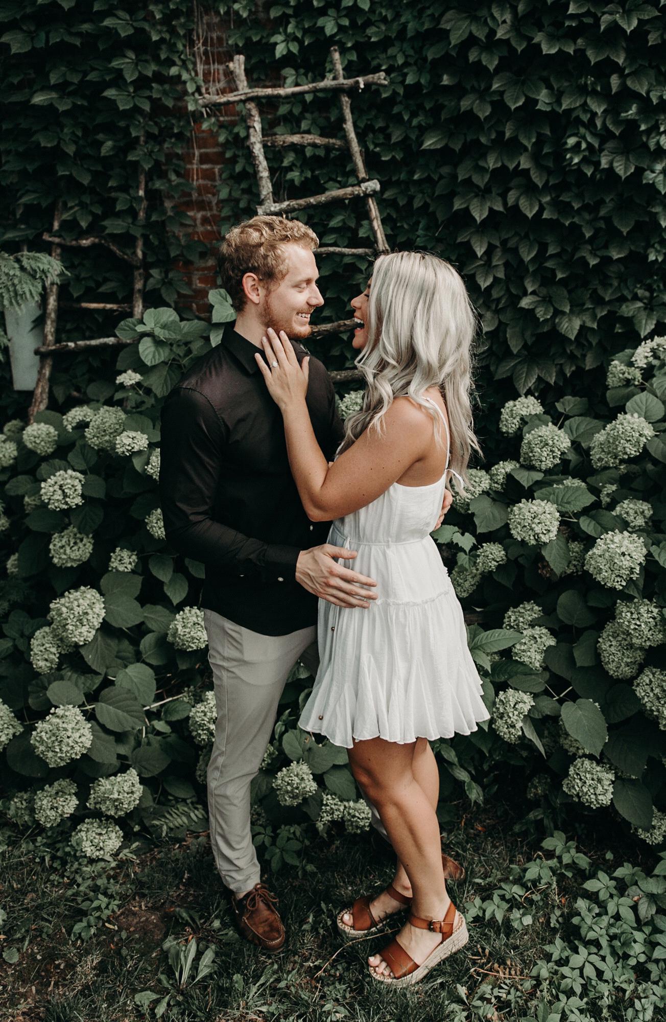 Engagement photos done by Vasva and CO.