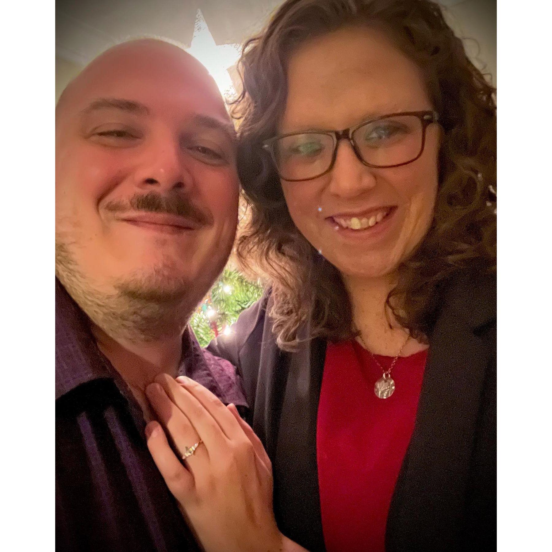 We're engaged!