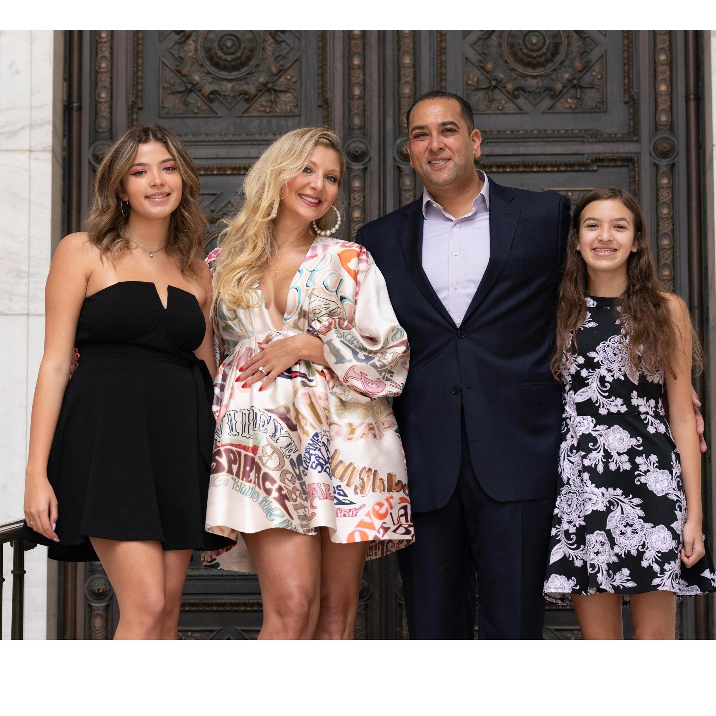 Our family engagement photo op October 4, 2020