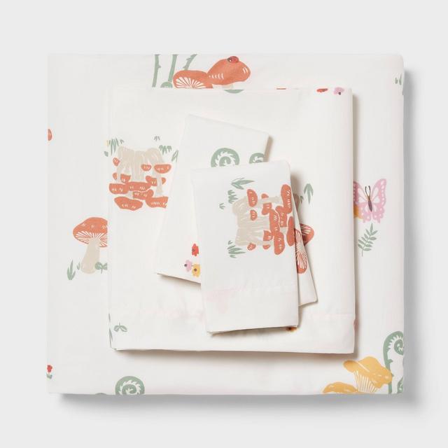 Queen Microfiber Sheet Sets Mushroom - Room Essentials™