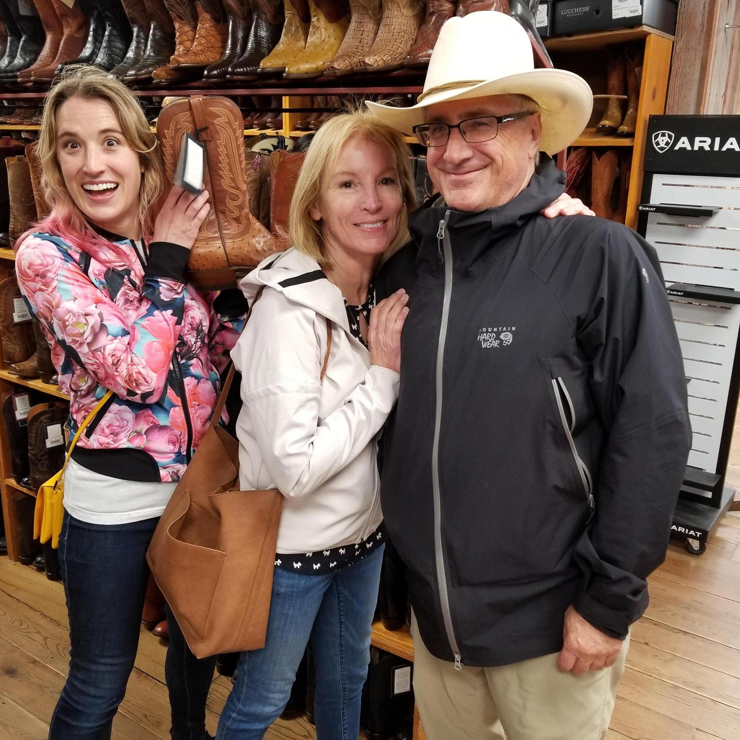 Katie's parents - Jerry and Joanne - visit Austin for the first time.