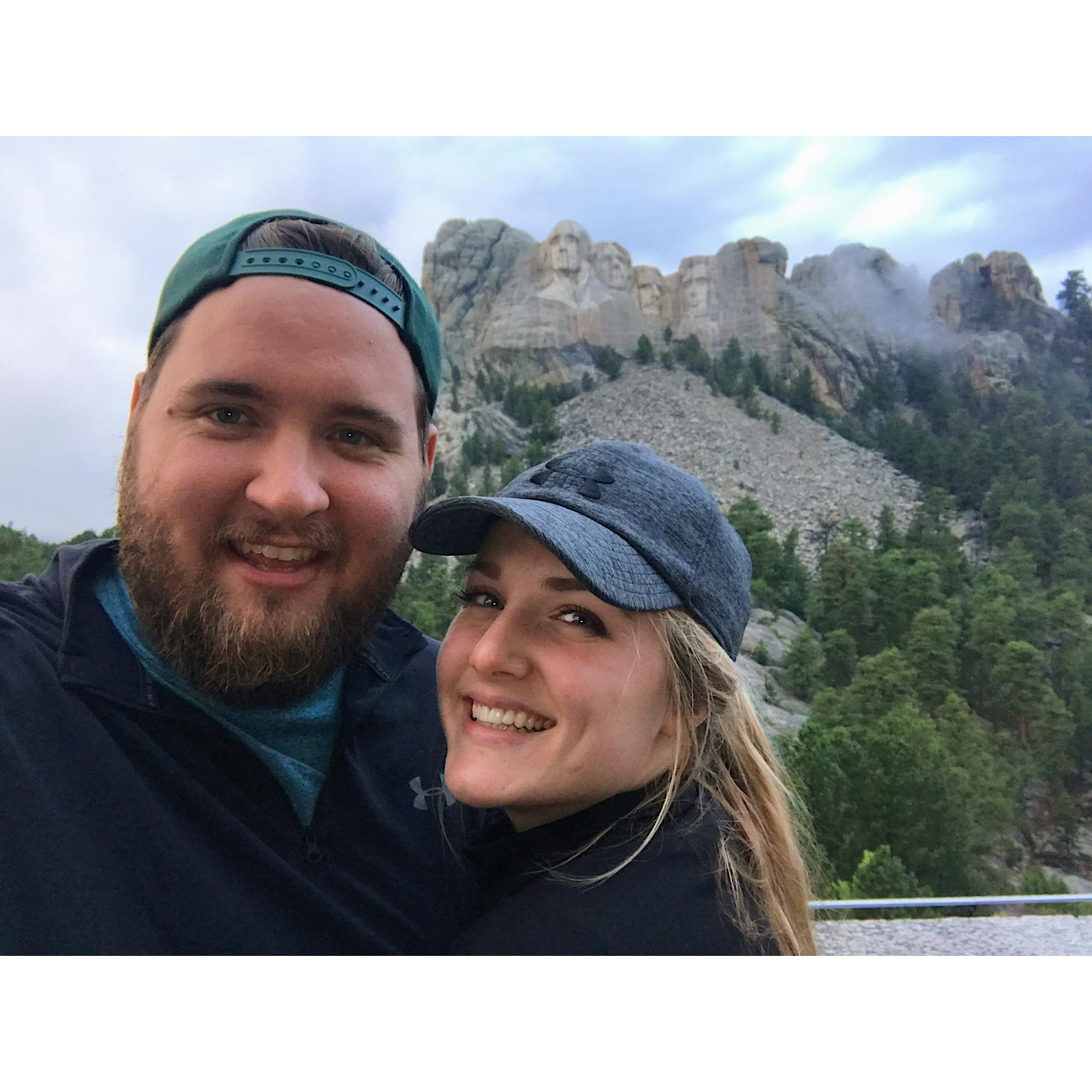 07.27.17 - Trip to South Dakota. Erica's favorite hobby is traveling and experiencing new things - and she's grateful she has found her travel buddy!