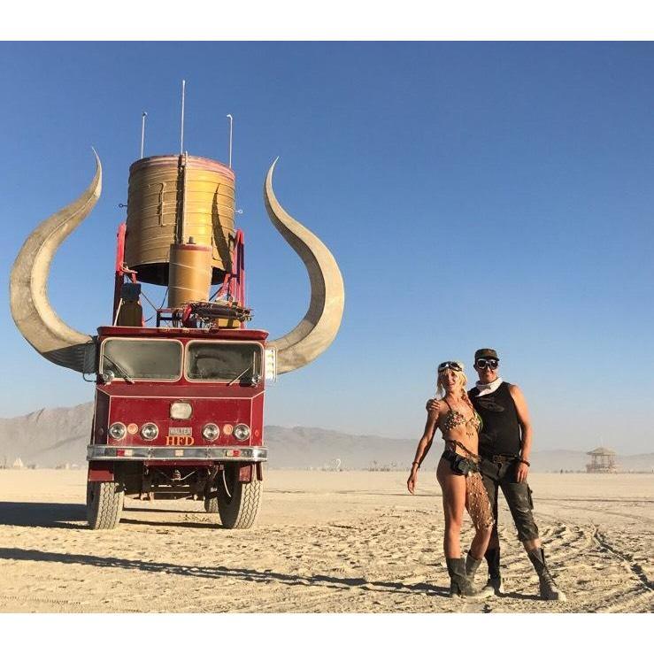 Our trip together to Burning Man in 2017