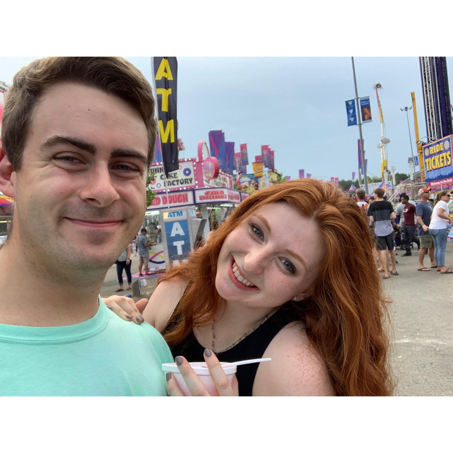 Trips to the state fair are always fun!