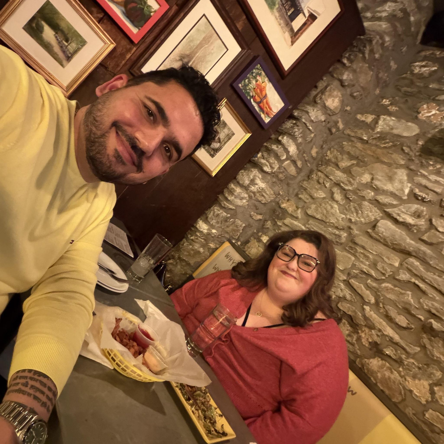 Our first date