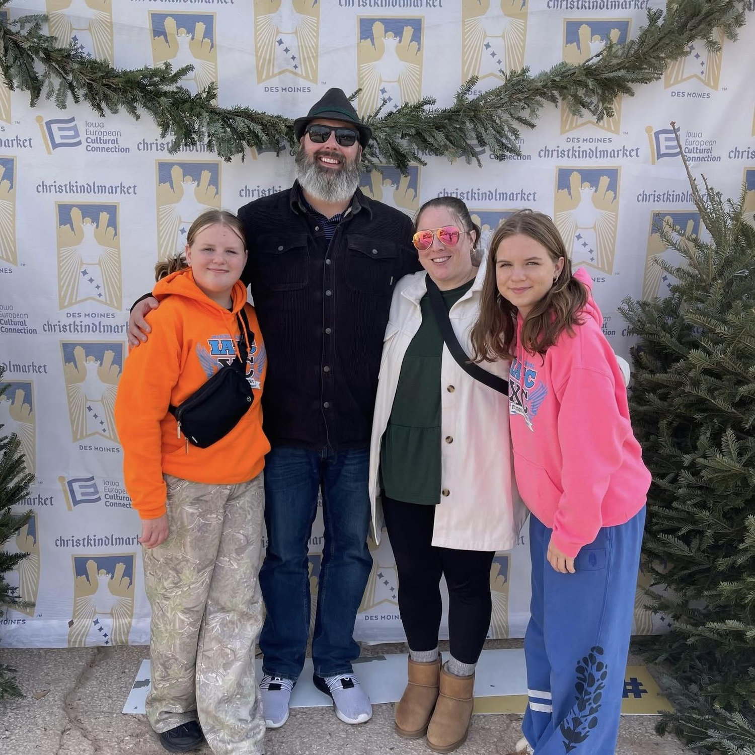 Celebrating Rich's birthday at the Christkindlmarket 2024