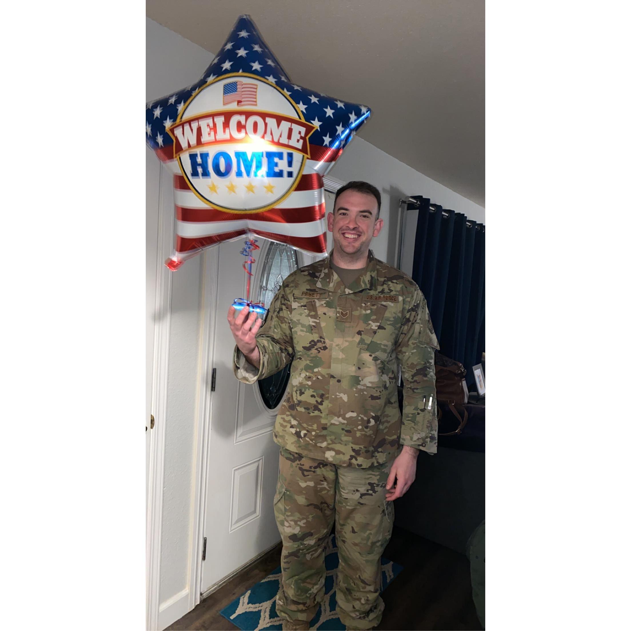 Lukas' return home after seven months!!