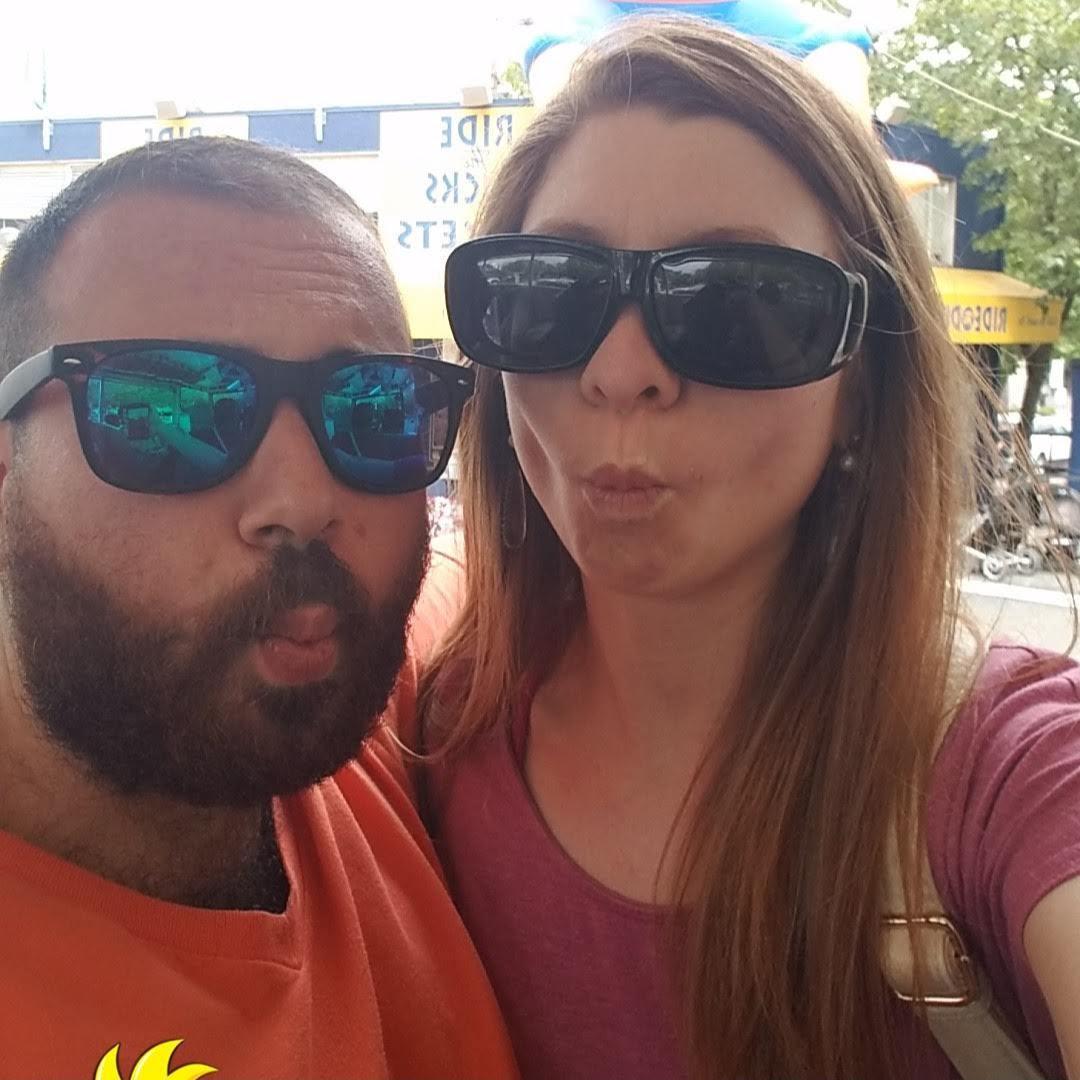 Duck faces on the duck boat tour