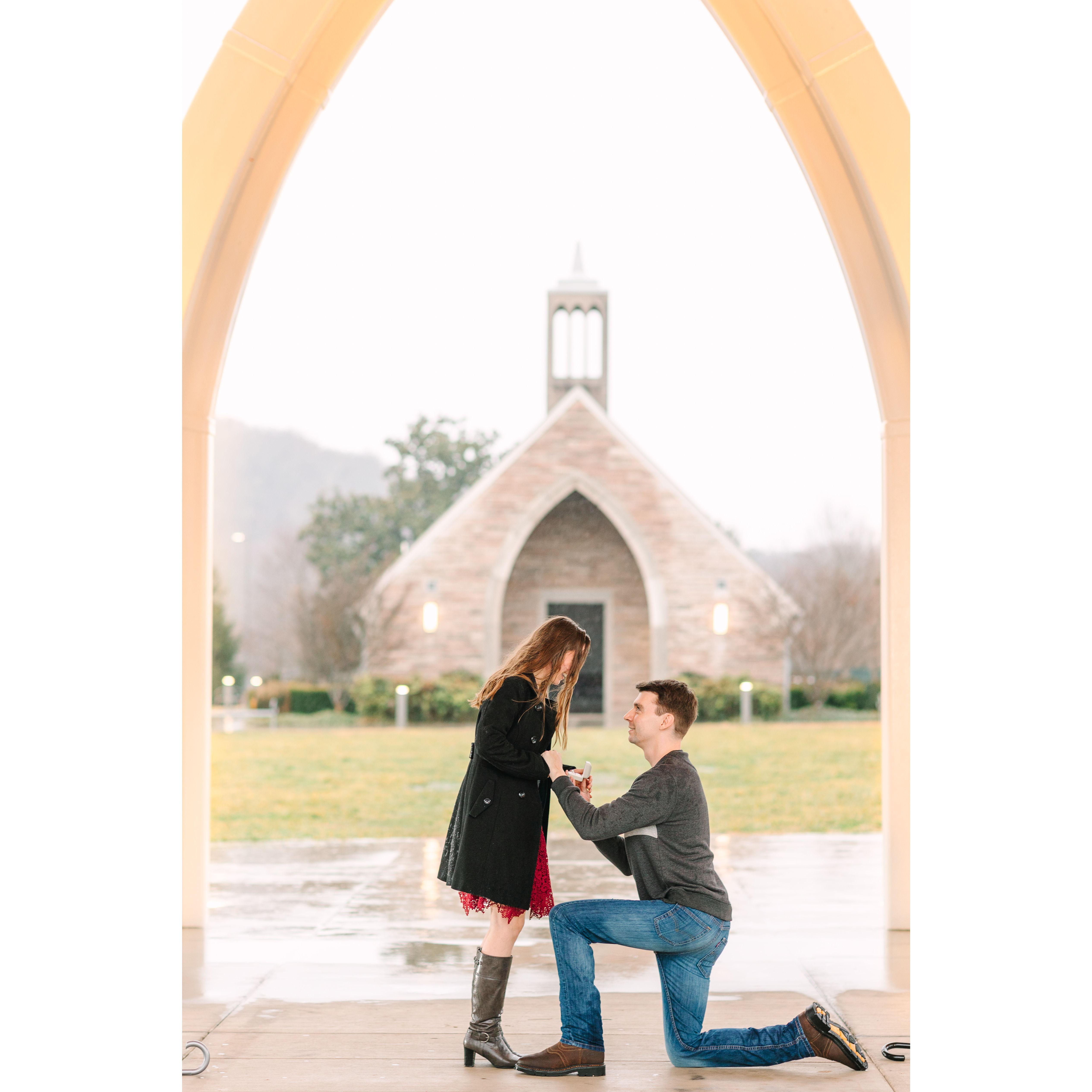 Jesse proposed!! And Victoria said YES!!— February 10, 2024