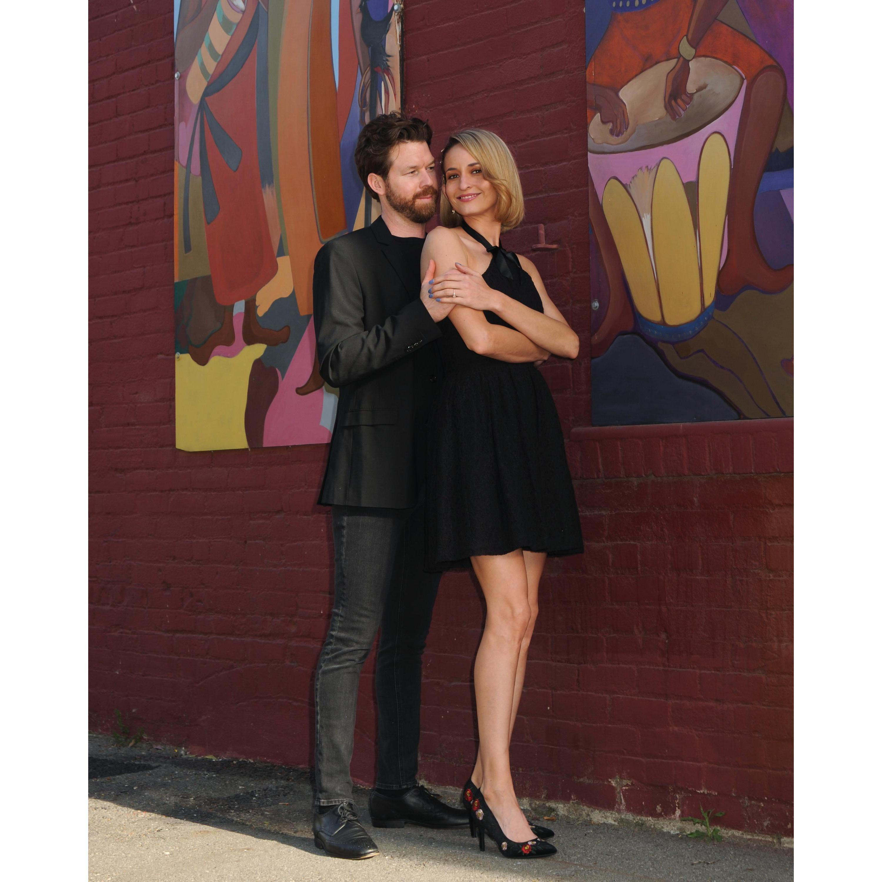 A great friend of ours, Nathan Lindeman, took this photo of us in the alley down below Wills’ old apartment in Pomona (P town)