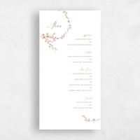White Wedding Menu - Sakura
