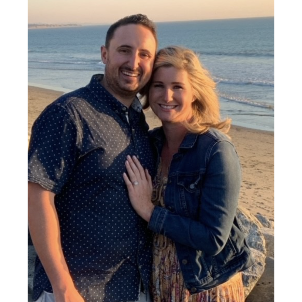 First post engagement picture taken by Joe's Brother, Mikey, in Half Moon Bay. October 25, 2019