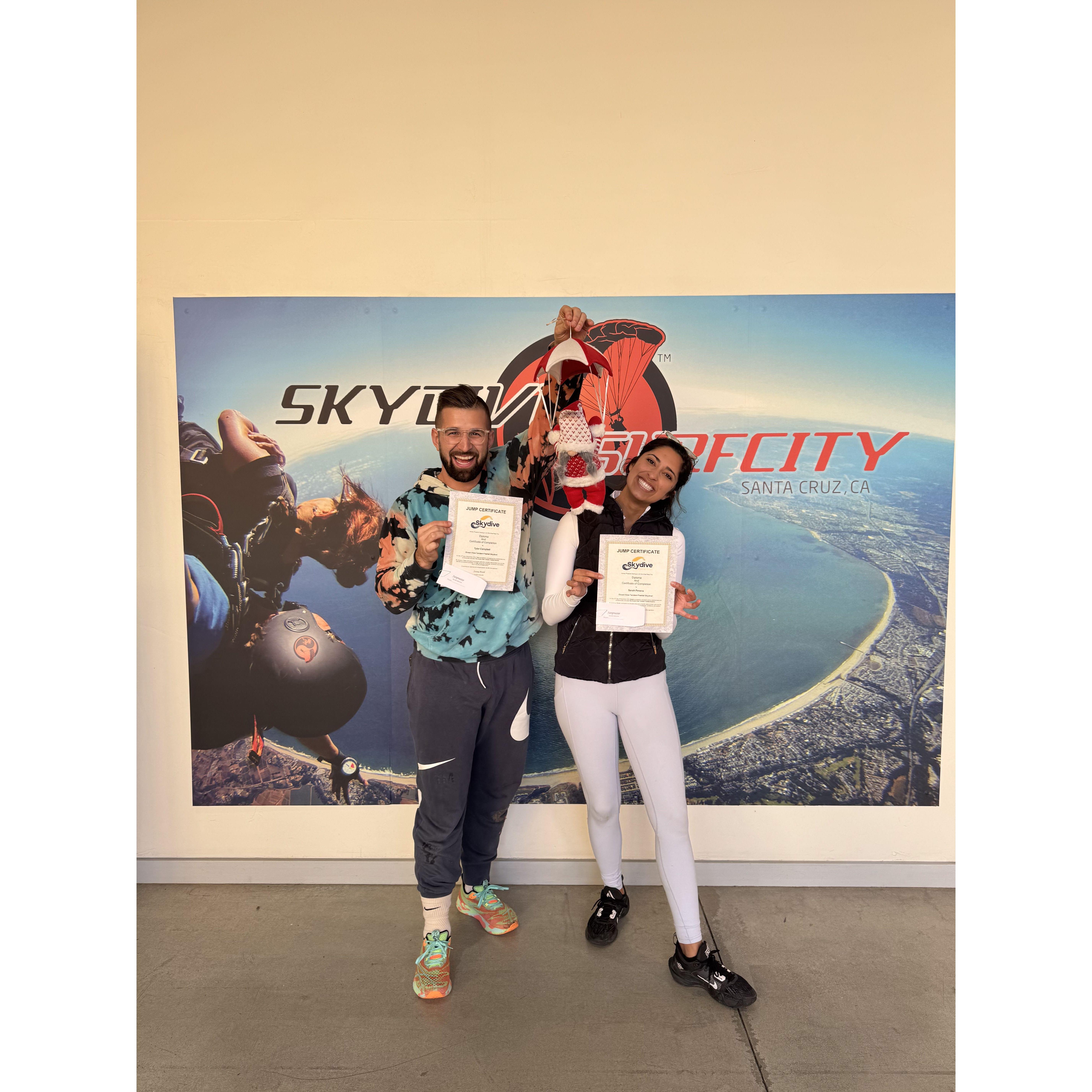 We are ready to take this relationship to new heights.... even if that means 10,000 feet in the sky!