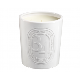 Diptique 34 Boulevard Saint Germain interior & exterior candle