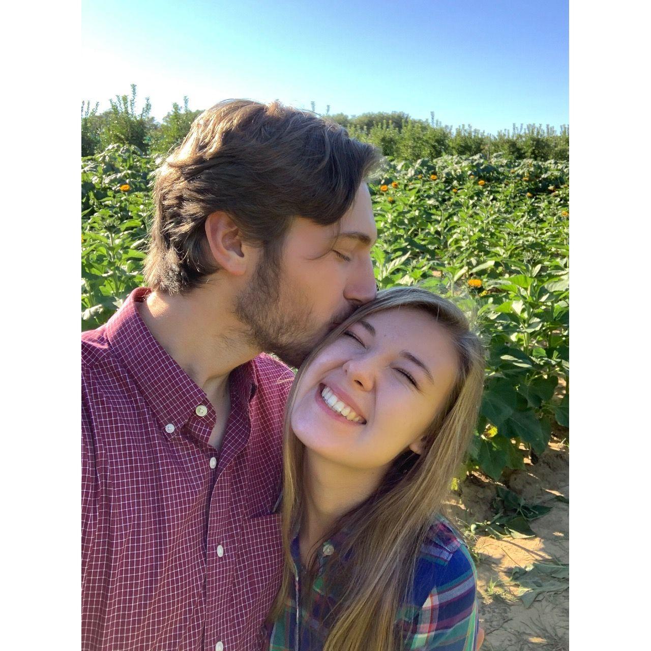 First date in Princeton, at Terhune Orchards!