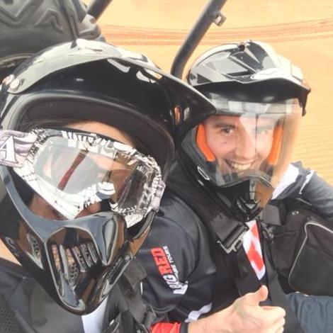 Dune buggying in Dubai was awesome. Highly recommend!