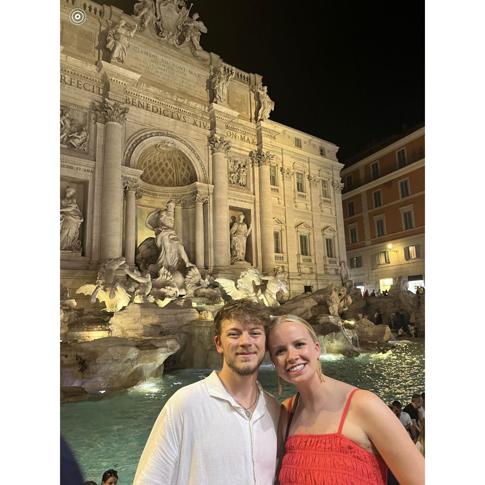 Trevi Fountain, 2022