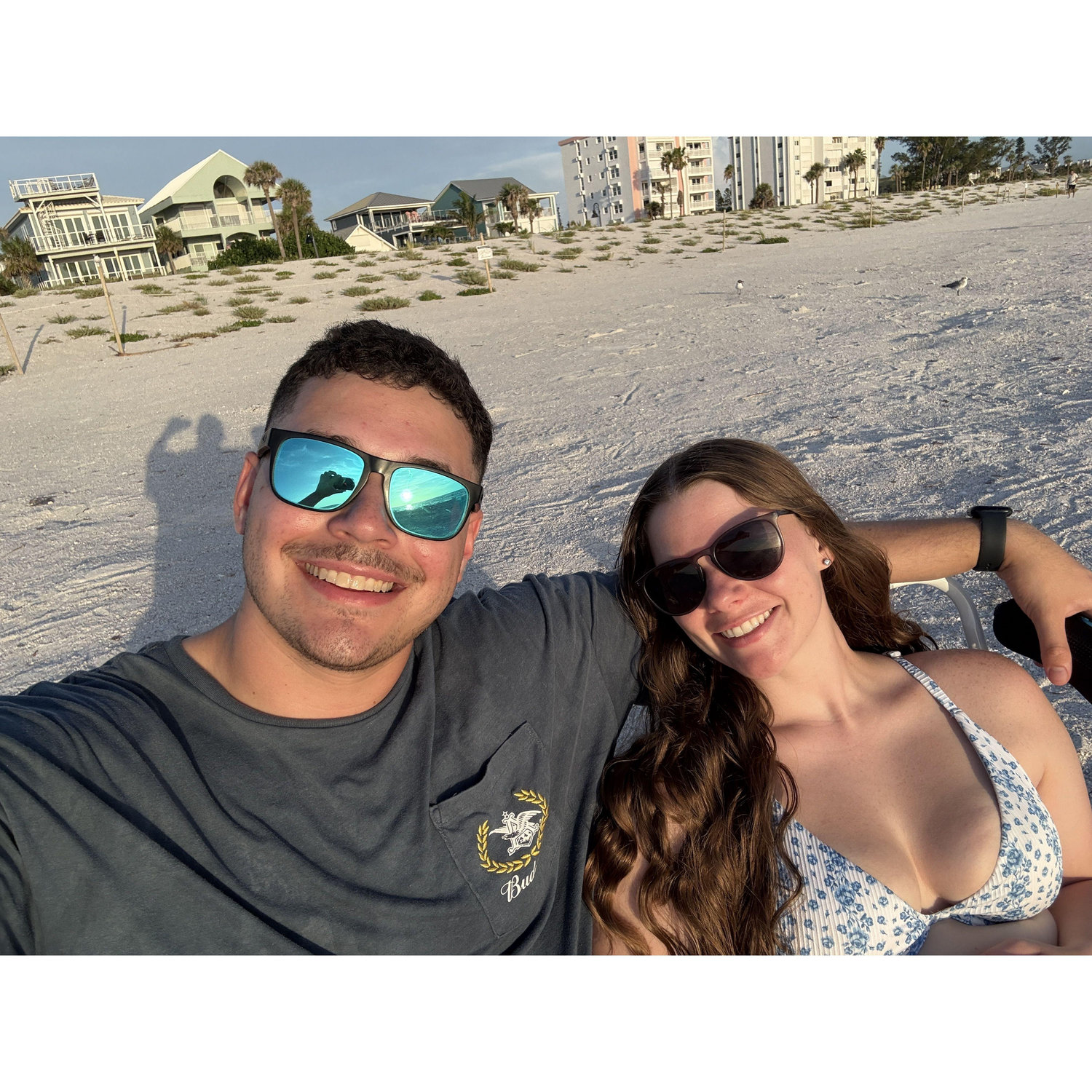 Forever catching sunsets with my favorite person. Fun fact when we were long distance we would send each other the sunset from each others perspective so we still watched them “together”.