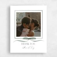 Green Wedding Thank You - Brienno Photo
