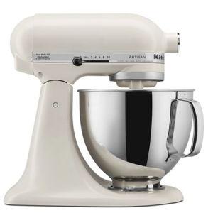 Artisan® Series 5 Quart Tilt-Head Stand Mixer Porcelain White KSM150PSPL | KitchenAid