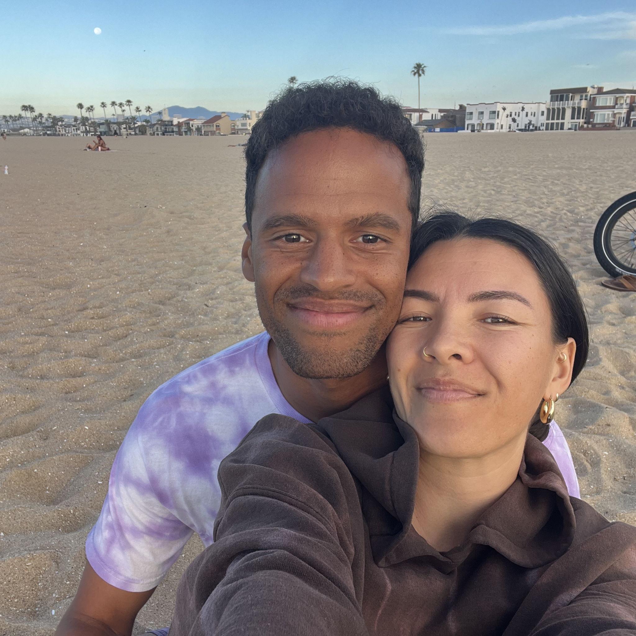 lil weekend beach date...I love our life together