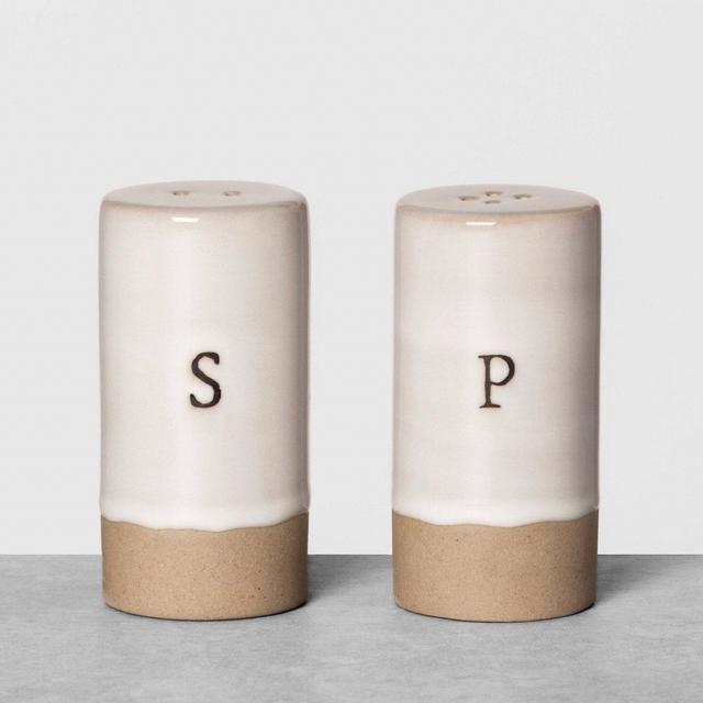 Salt & Pepper Shakers Cream - Hearth & Hand™ with Magnolia