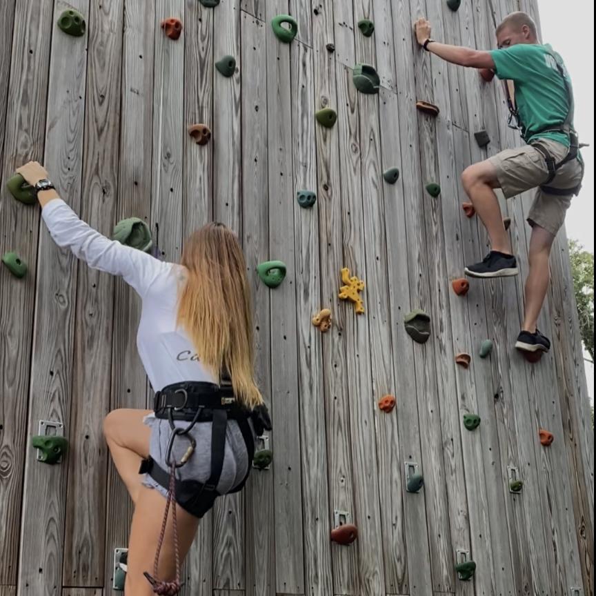 When we first met at Radical Ropes Zipline Park (2019)