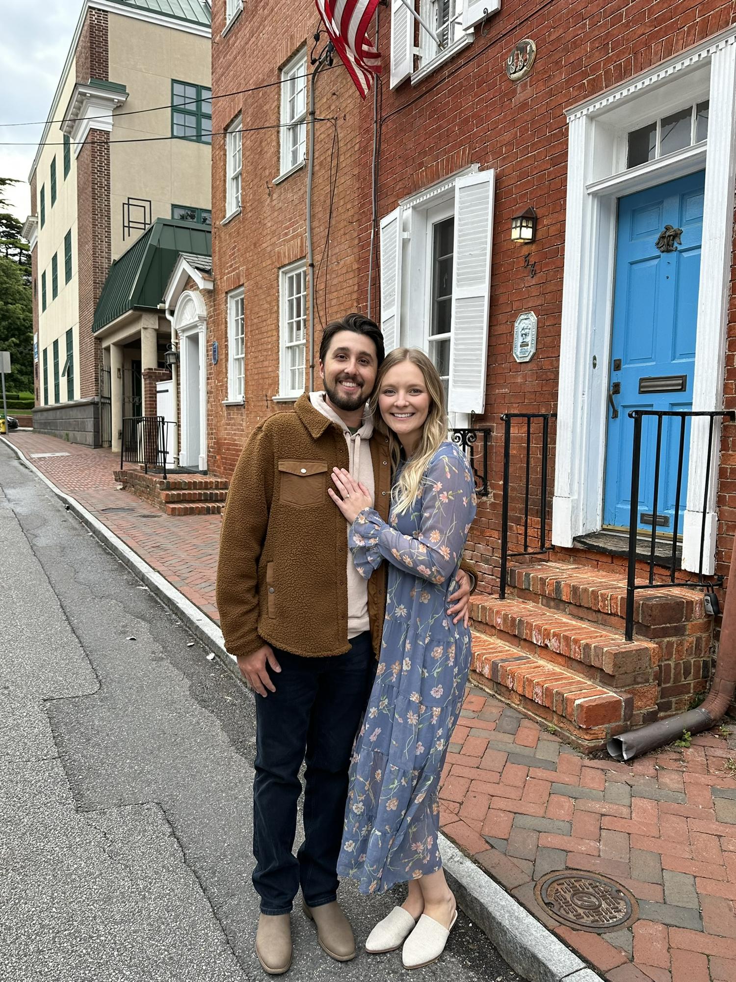 Historic homes in downtown Annapolis