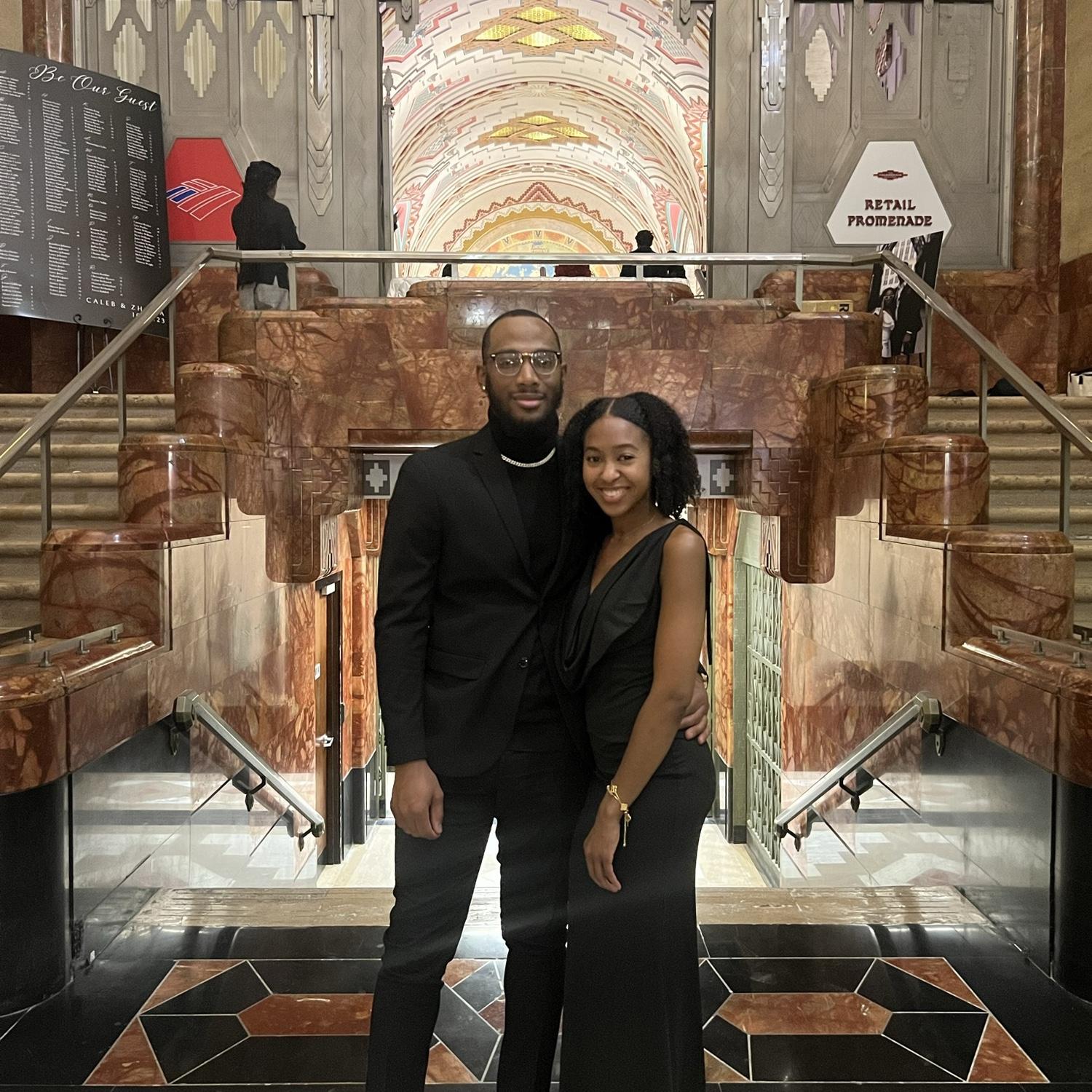2023- At our friends Caleb and Zariah’s wedding