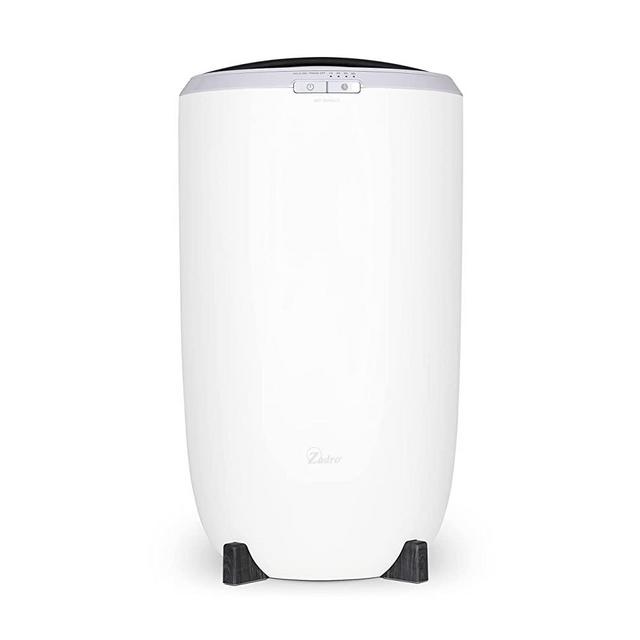Zadro Large Hot Towel Warmer Bucket Timer Electric Towel Warmer for Bathroom Auto-Shut Off Heated Towel Warmer Spa (Large | 20L | 12" Dia. x 21" Tall, White/Black "Limited Edition")