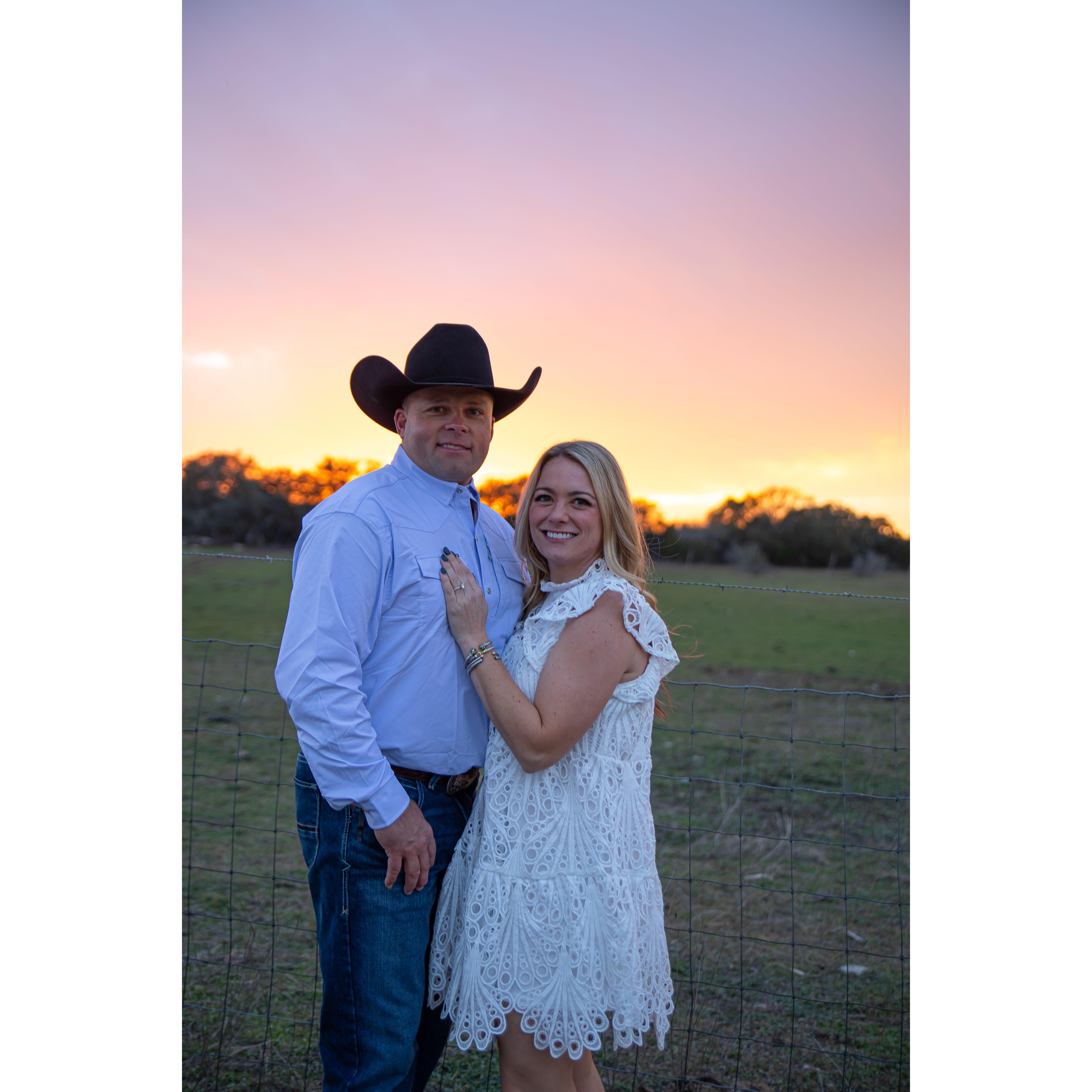 Engagement photo shoot session